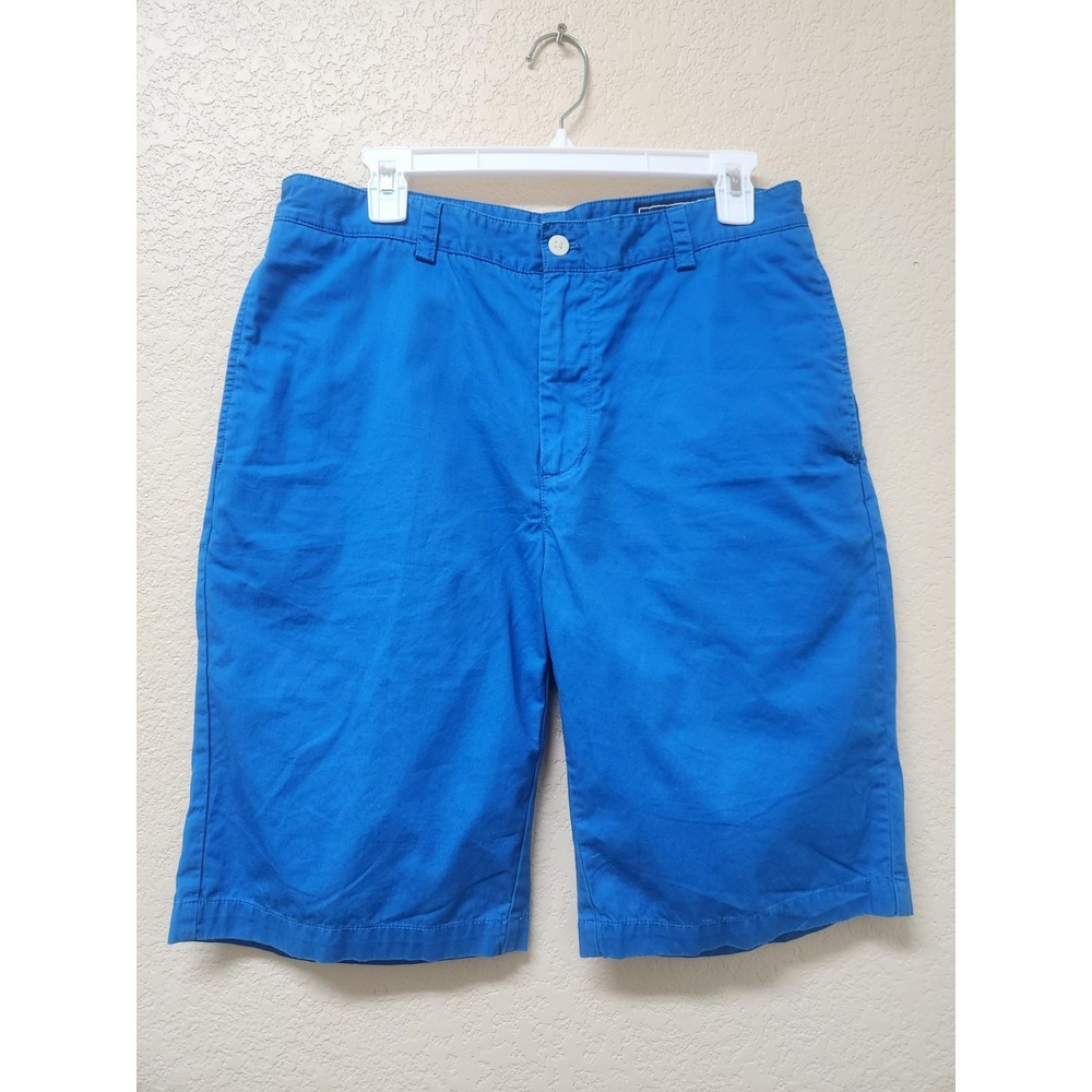 Vineyard Vines Mens Size 32 Club Short Blue Casual Summer Cotton Twill Walking